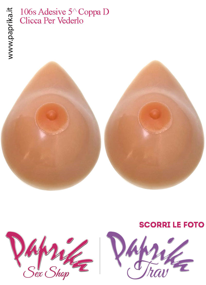 Seni Silicone Adesivi Goccia Capezzolo Adesivo Chiaro 5^ Coppa D