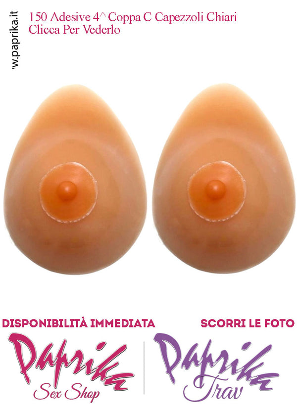 Seni Silicone Adesivi Goccia Capezzolo Adesivo Chiaro 4^ Coppa C
