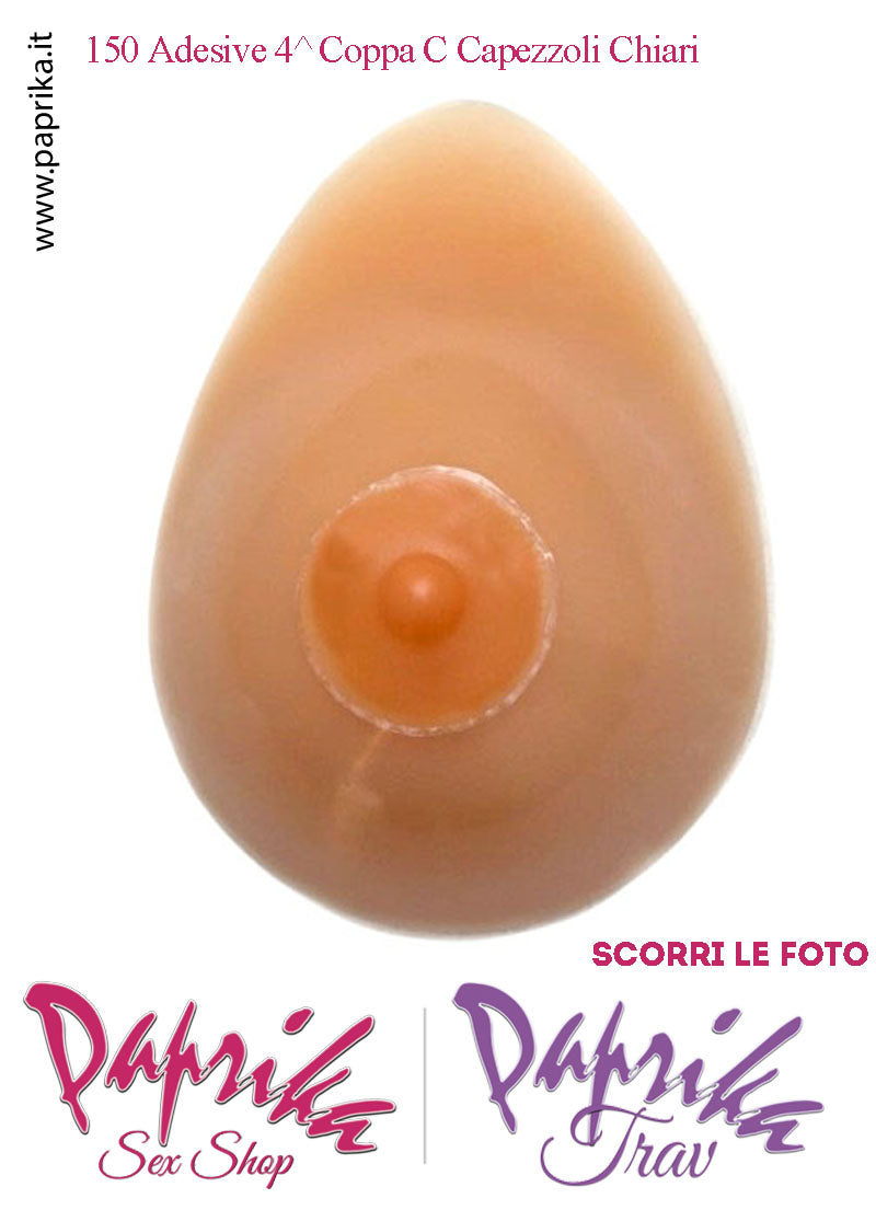 Seni Silicone Adesivi Goccia Capezzolo Adesivo Chiaro 4^ Coppa C