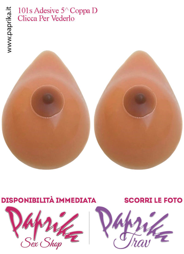 Seni Silicone Adesivi Goccia Capezzolo Adesivo Scuro 5^ Coppa D