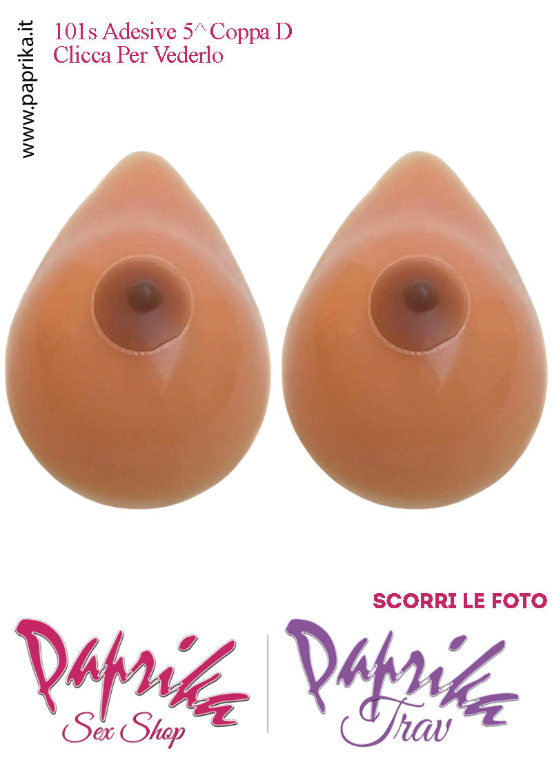 Seni Silicone Adesivi Goccia Capezzolo Adesivo Scuro 5^ Coppa D