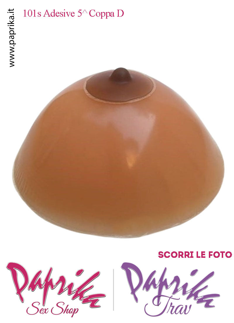 Seni Silicone Adesivi Goccia Capezzolo Adesivo Scuro 5^ Coppa D