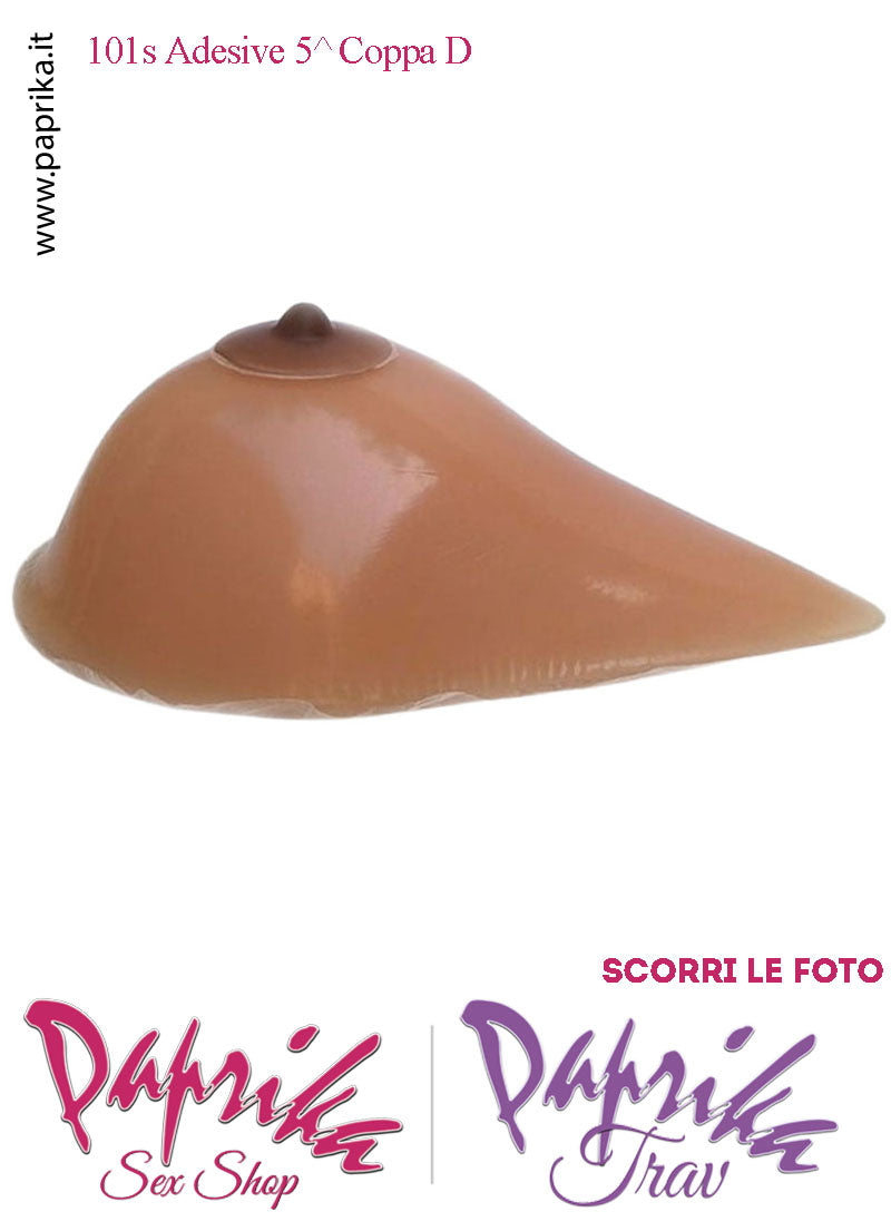 Seni Silicone Adesivi Goccia Capezzolo Adesivo Scuro 5^ Coppa D