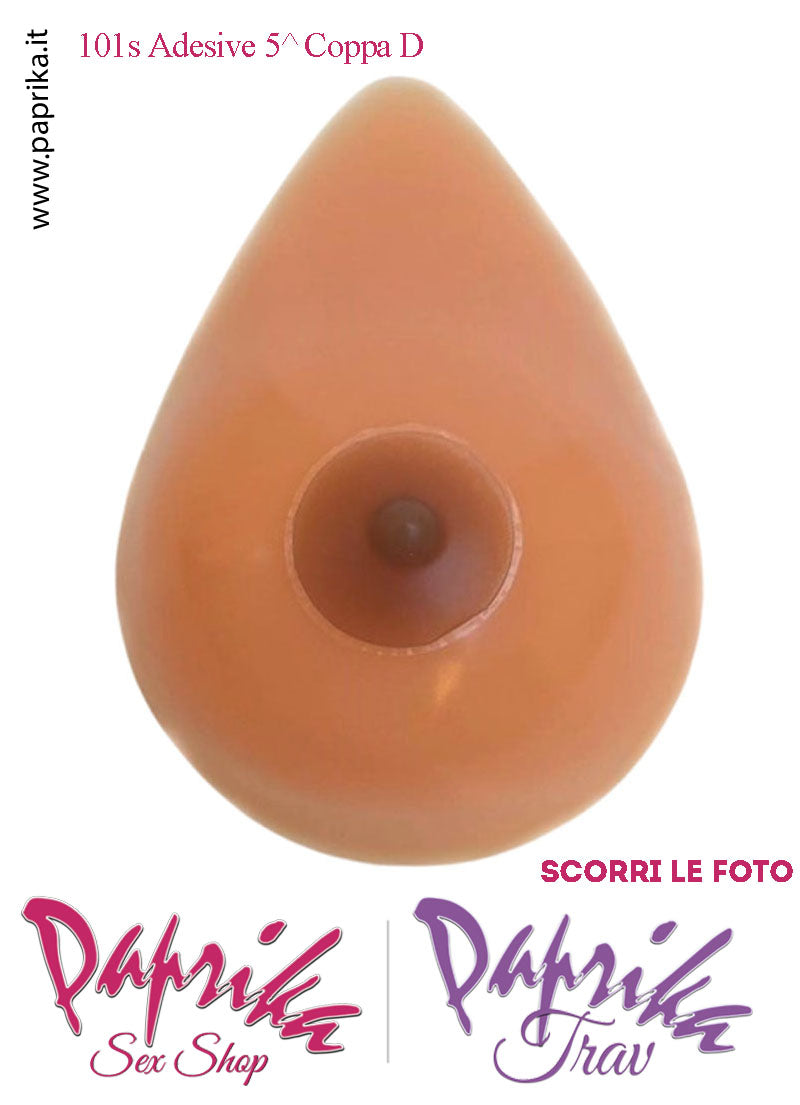 Seni Silicone Adesivi Goccia Capezzolo Adesivo Scuro 5^ Coppa D