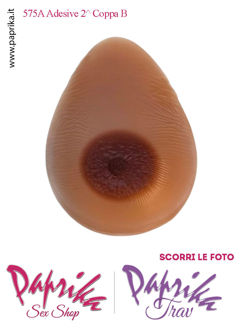 Seni Silicone Adesivi Capezzolo Largo Scuro Incorporato 2^ Coppa B