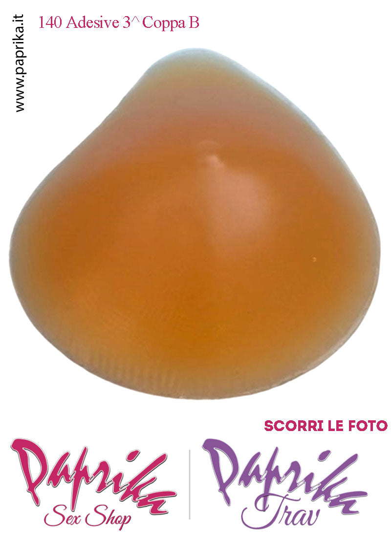 Seni Silicone Adesivi Asimmetrici Capezzolo Chiaro 3^ Coppa B