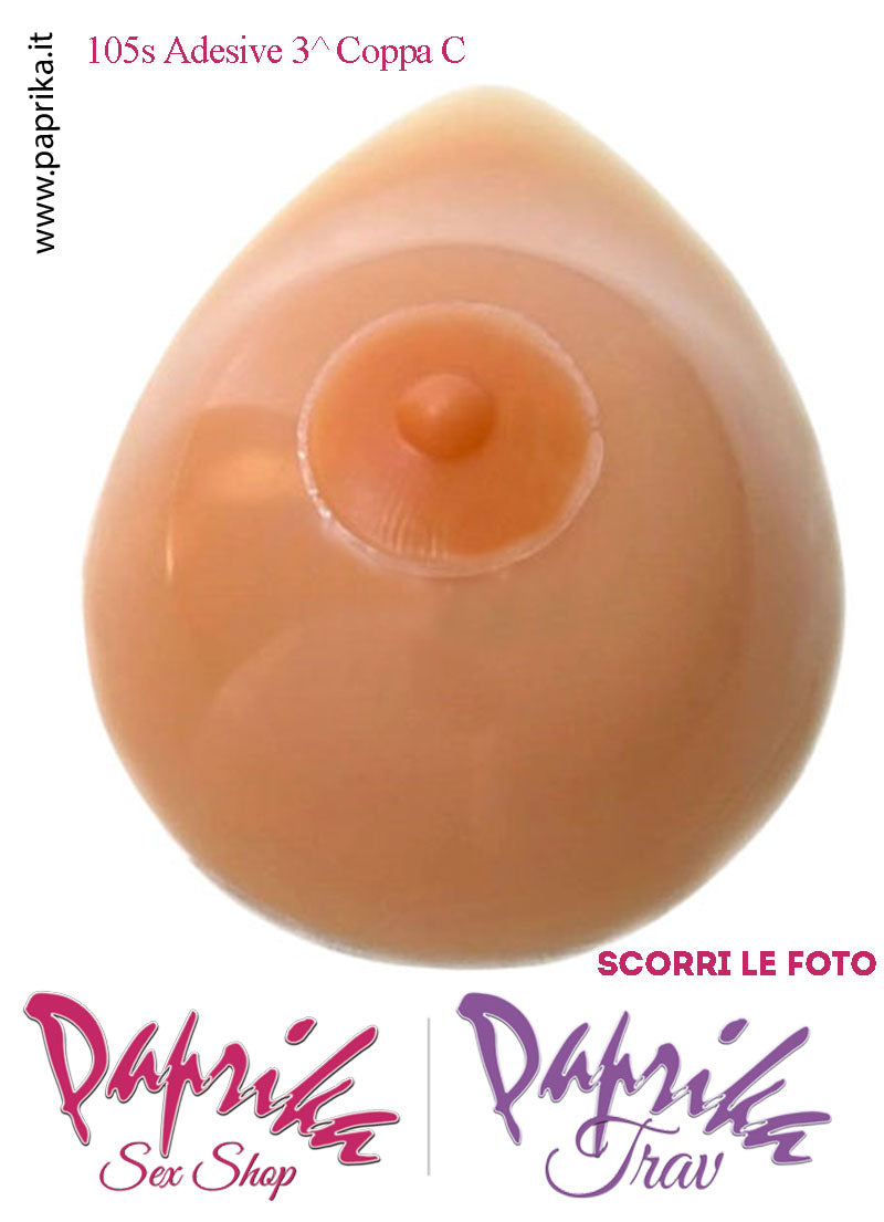 Seni Silicone Adesivi Goccia Capezzolo Adesivo Chiaro 3^ Coppa C