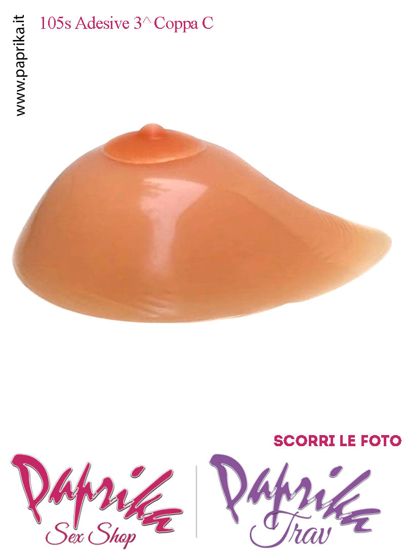 Seni Silicone Adesivi Goccia Capezzolo Adesivo Chiaro 3^ Coppa C