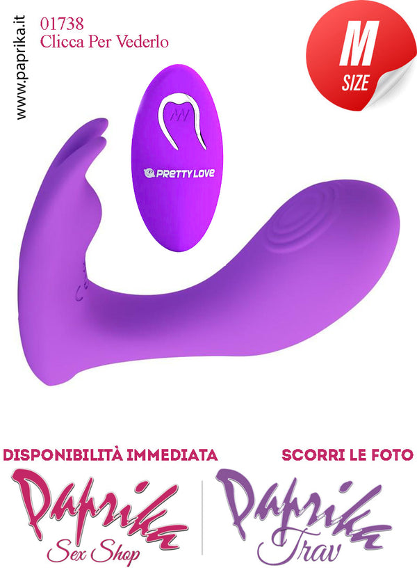 Vibratore da Inserire Punto G Tapping 10 cm Ø 33 Vibrazione Clitoride Telecomando