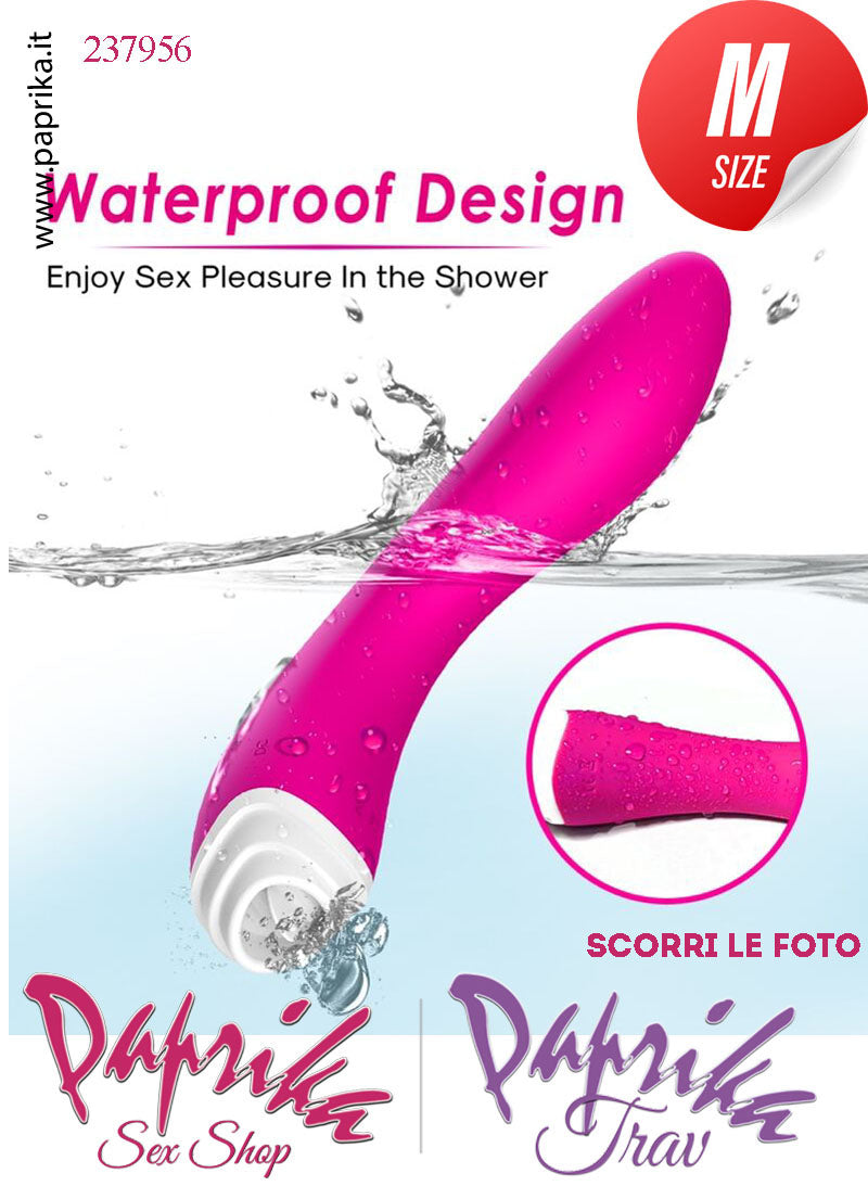 Stimolatore Lingua Vibratore Punto G Stimolatore 9+9 Velocità Silicone 19 cm Ø 36