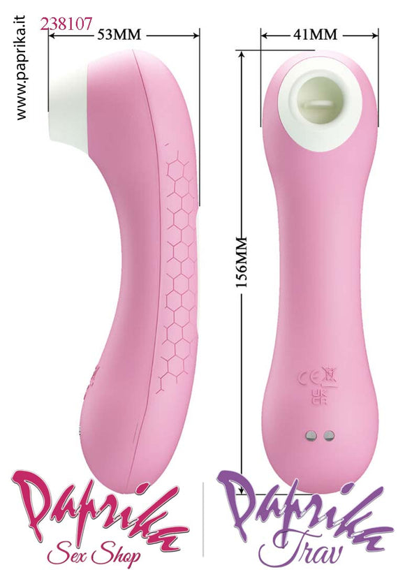 Succhia Clitoride Stimolatore Clitorideo Lingua Morbida 7 Velocità Ricaricabile