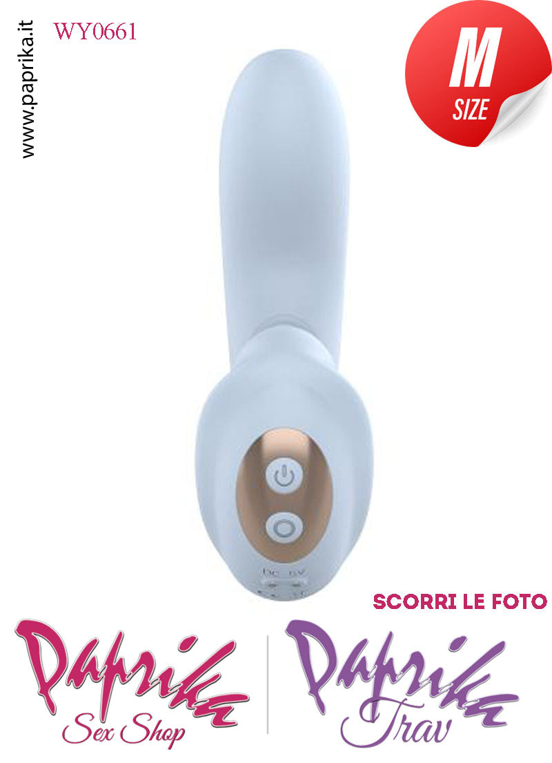 Succhia Clitoride & Vibratore Vaginale Punto G & Tocco 10 Velocità 12 cm Ø 32