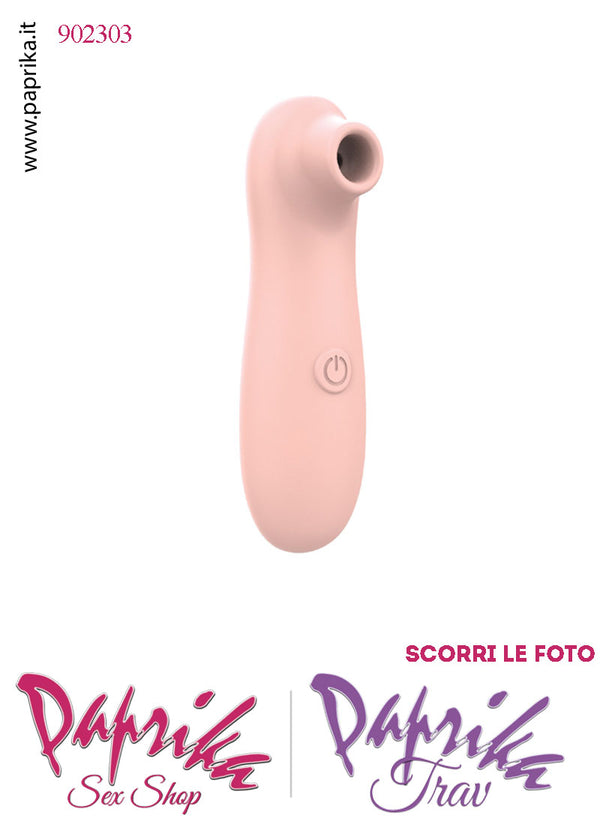 Succhia Clitoride Stimolatore Clitorideo Piccolo 10 Velocità Ricarica Usb