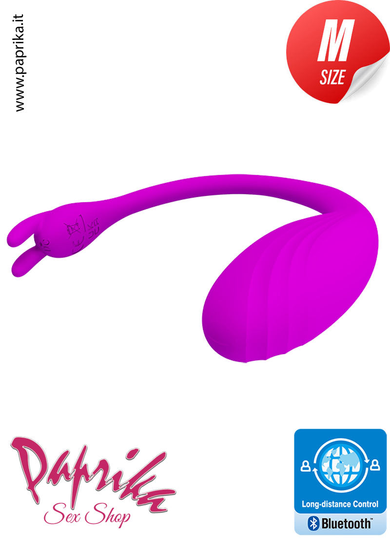 Ovulo Vaginale Vibrante Ø 30 App Control Codino Orecchie