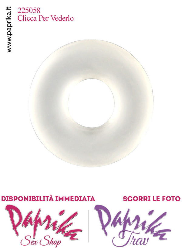 Anello Fallico Elasticizzato Morbido Trasparente Efficace TPE