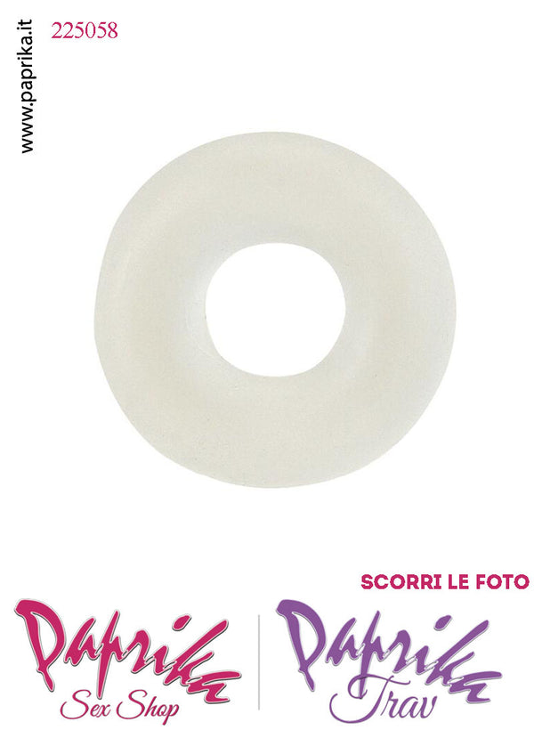 Anello Fallico Elasticizzato Morbido Trasparente Efficace TPE