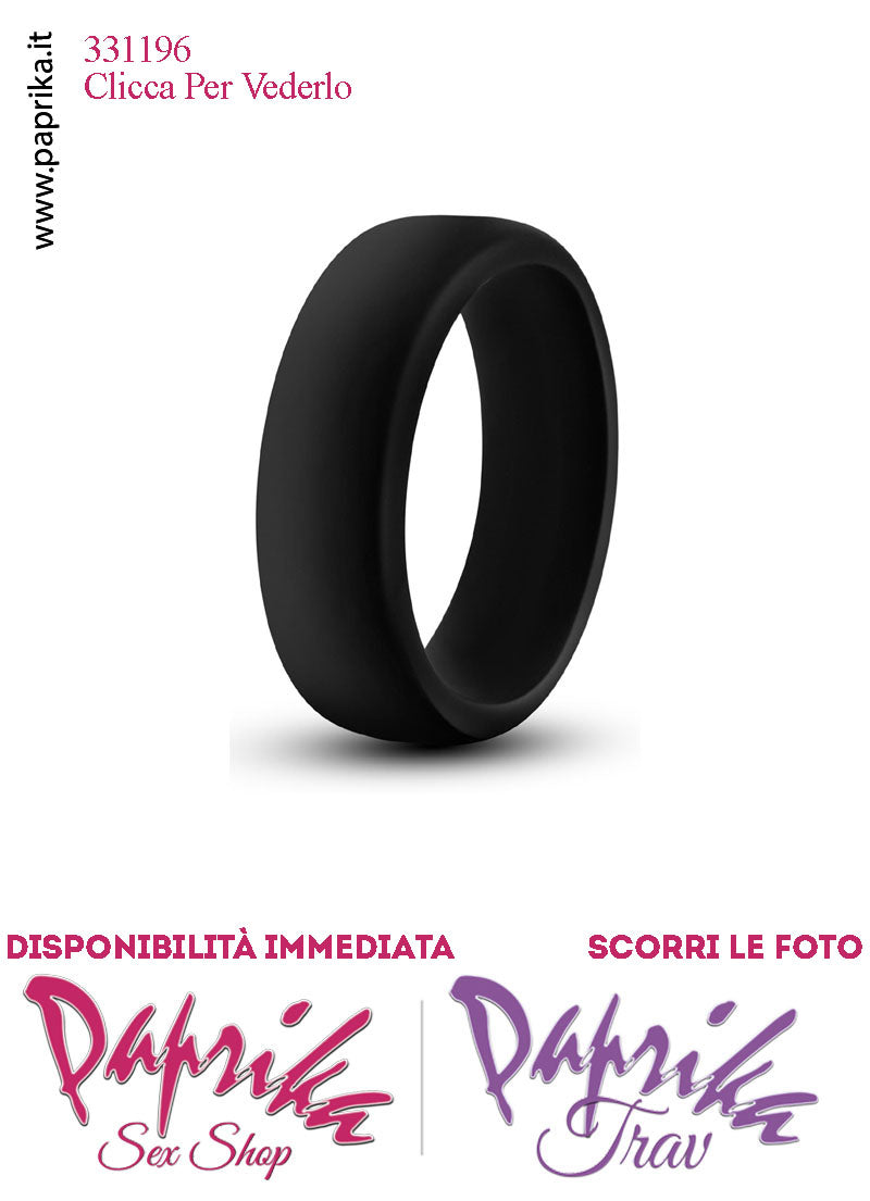 Anello Fallico Piatto Elasticizzato Ritardante e Mantenimento Erezione