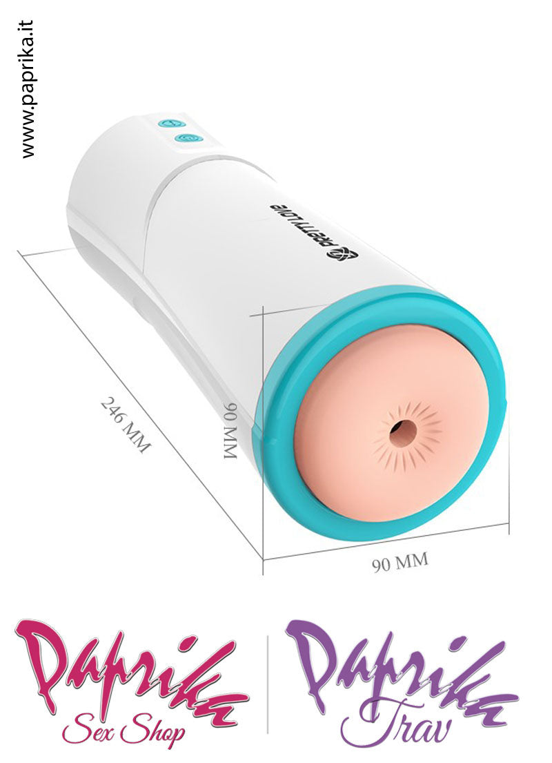 Ano Masturbatore Maschile Tubo Su e Giù 25 cm Voce Cuffie