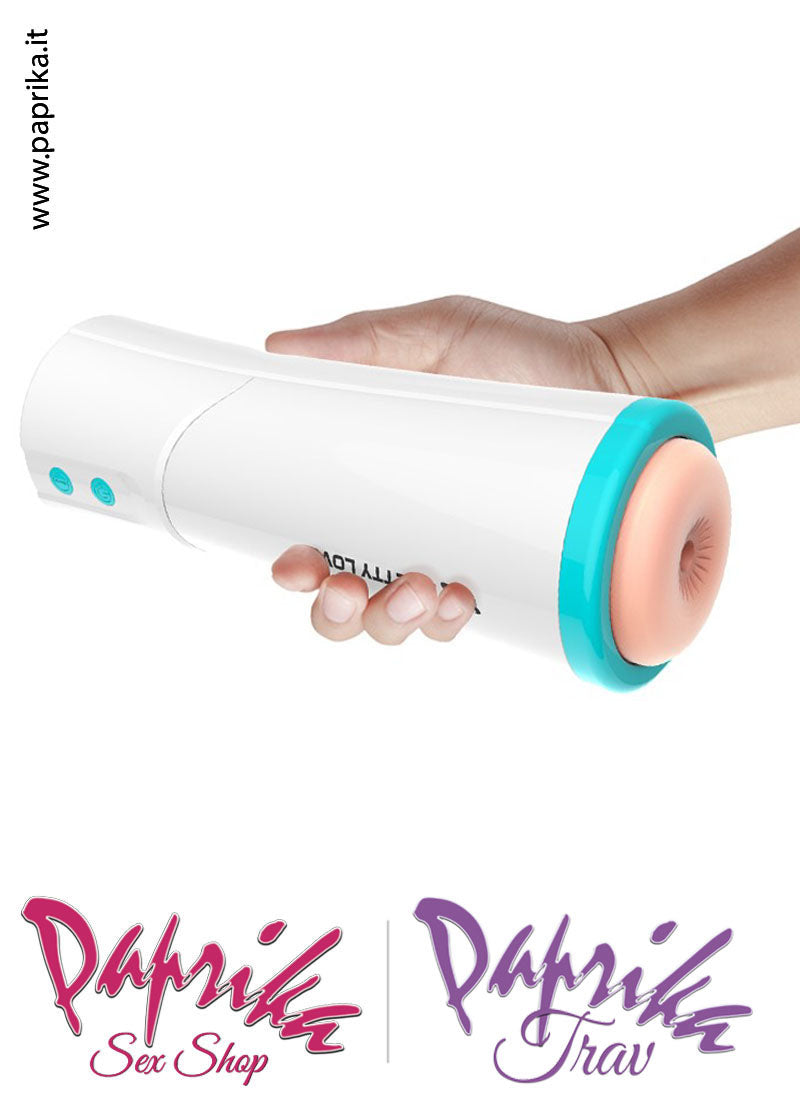 Ano Masturbatore Maschile Tubo Su e Giù 25 cm Voce Cuffie