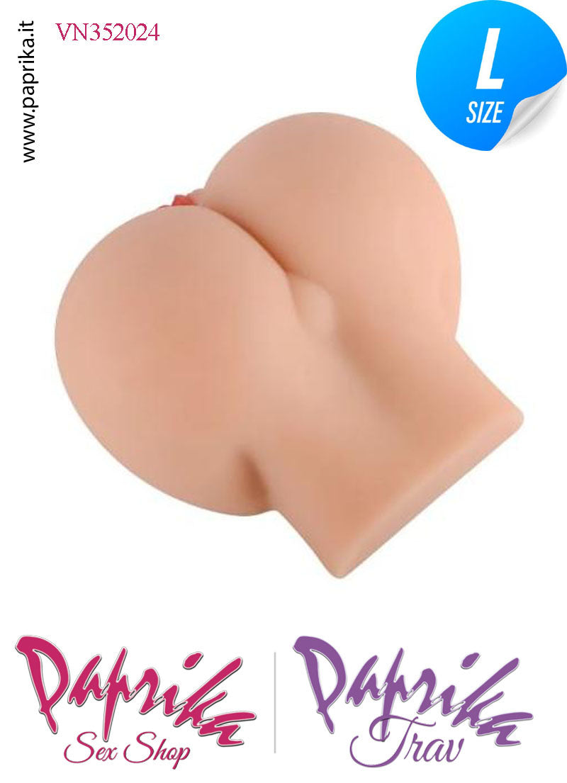 Vagina & Ano Masturbatore Pecorina Non Vibrante Realistica 21 cm