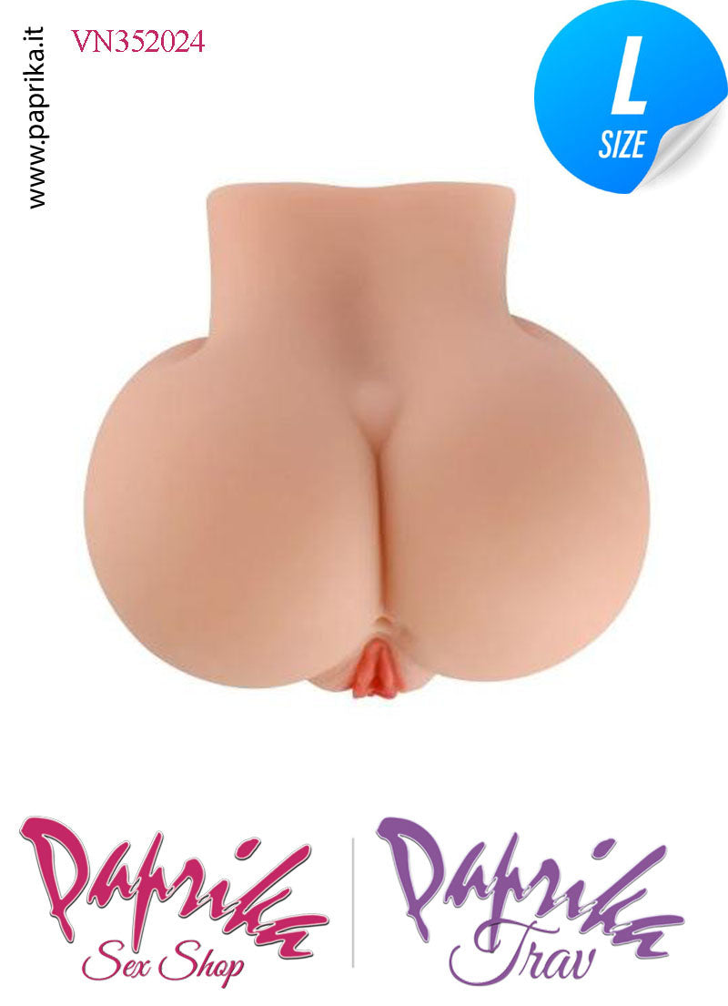 Vagina & Ano Masturbatore Pecorina Non Vibrante Realistica 21 cm