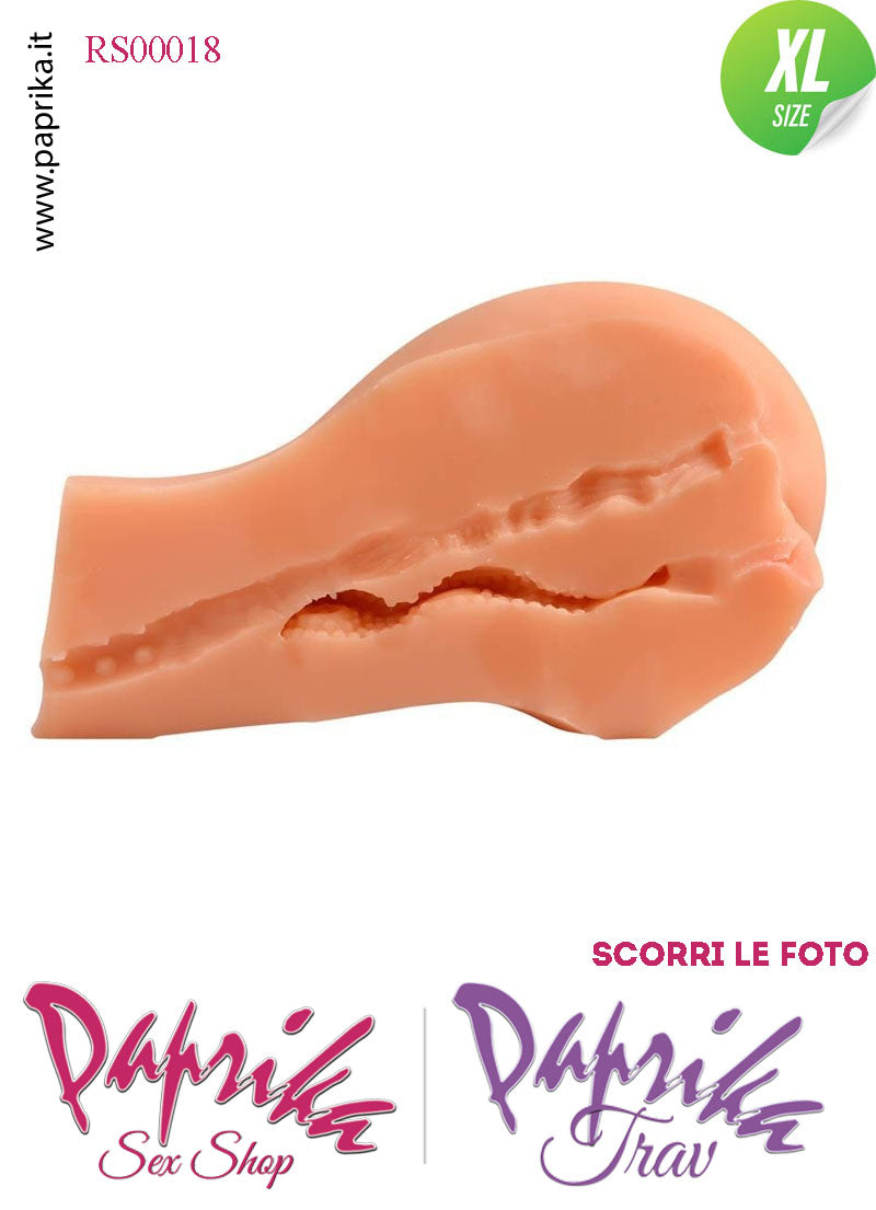 Vagina & Ano Masturbatore Pecorina Non Vibrante Realistica 27 cm