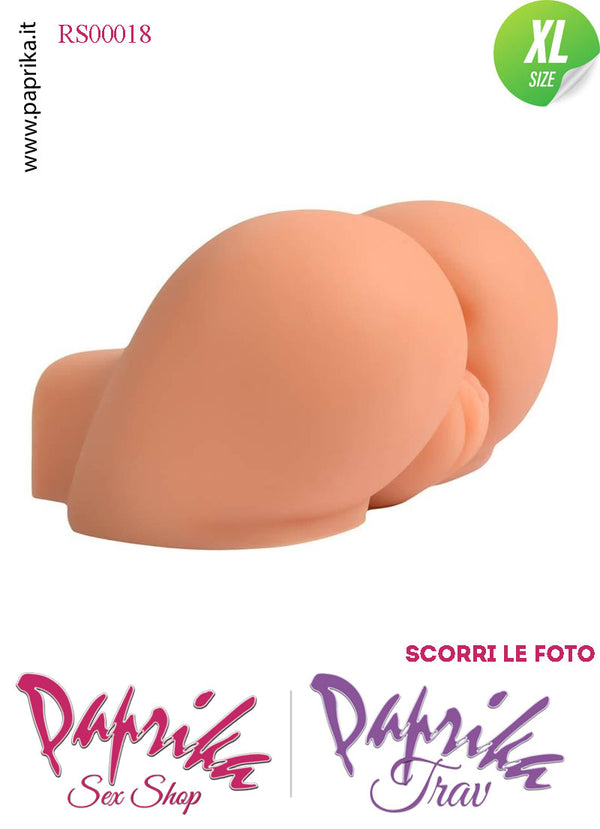 Vagina & Ano Masturbatore Pecorina Non Vibrante Realistica 27 cm