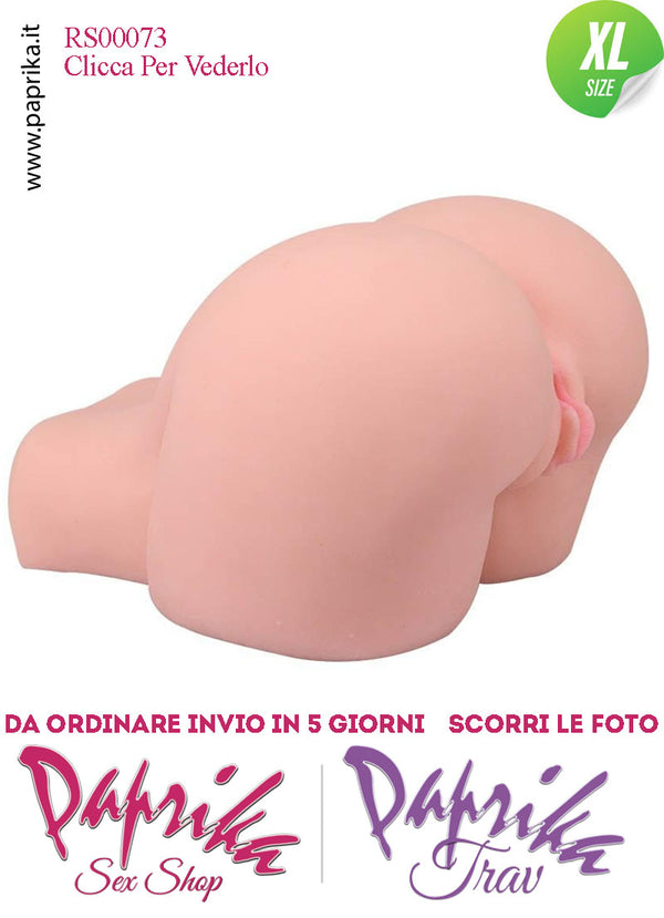 Vagina & Ano Masturbatore Pecorina Realistica Non Vibrante 25 cm