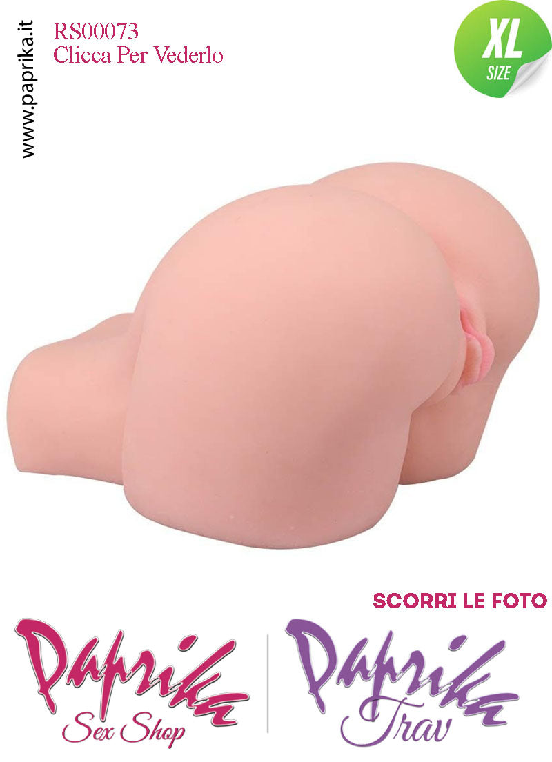 Vagina & Ano Masturbatore Pecorina Realistica Non Vibrante 25 cm