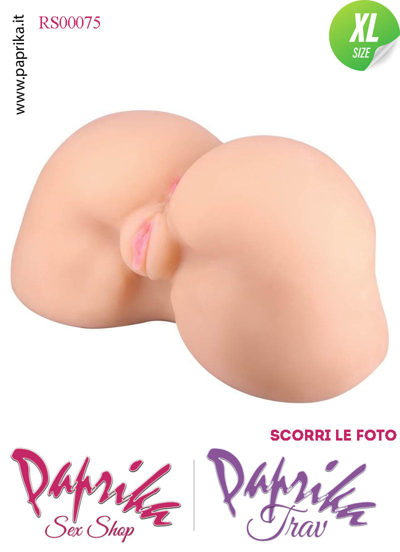 Vagina & Ano Masturbatore Pecorina Realistica Non Vibrante 30 cm