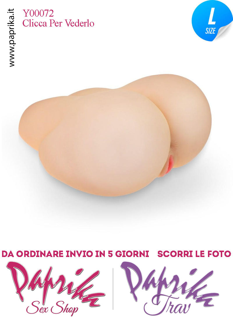 Vagina & Ano Masturbatore Pecorina 25 cm Realistica Non Vibrante