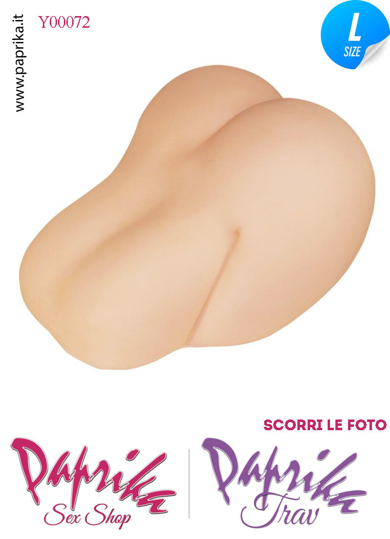 Vagina & Ano Masturbatore Pecorina 25 cm Realistica Non Vibrante