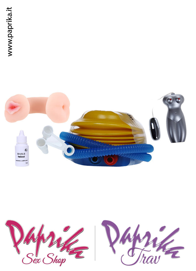 Bambola Gonfiabile Pvc Mora Ano Vagina Tpe Vibrante Bocca