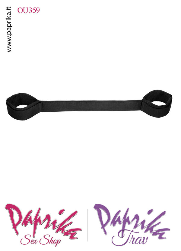 Barra Acciaio Bdsm Divaricatore Gambe 30 cm Unisex Cavigliere Tela Velcro