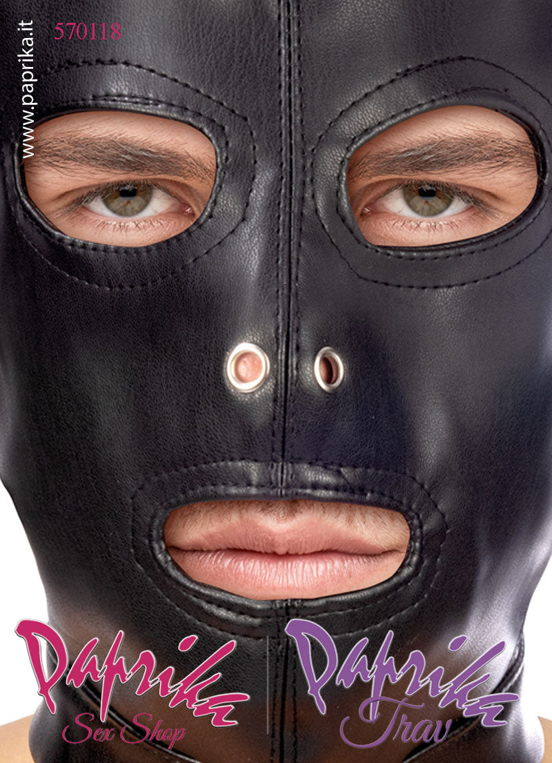 Maschera Con Cappuccio In Lattice - Goditi La Copertura Del Viso - Foto 1