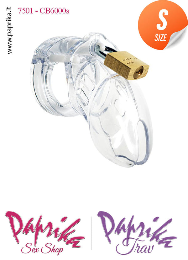 Cintura Di Castità Chastity Cage Maschile Policarbonato CB6000 Small