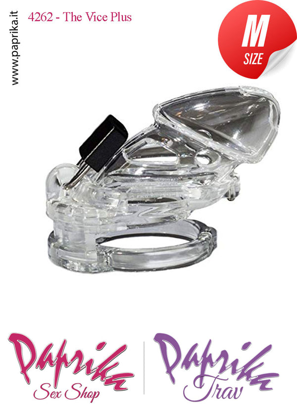 Cintura Di Castità Chastity Cage Maschile Policarbonato The Vice Plus