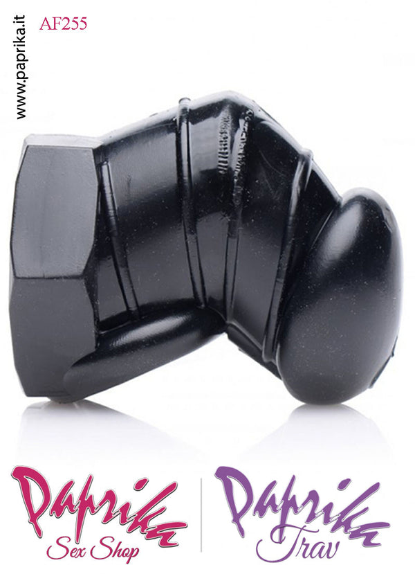 Cintura Di Castità Maschile TPR Chastity Cage Foro Testicoli