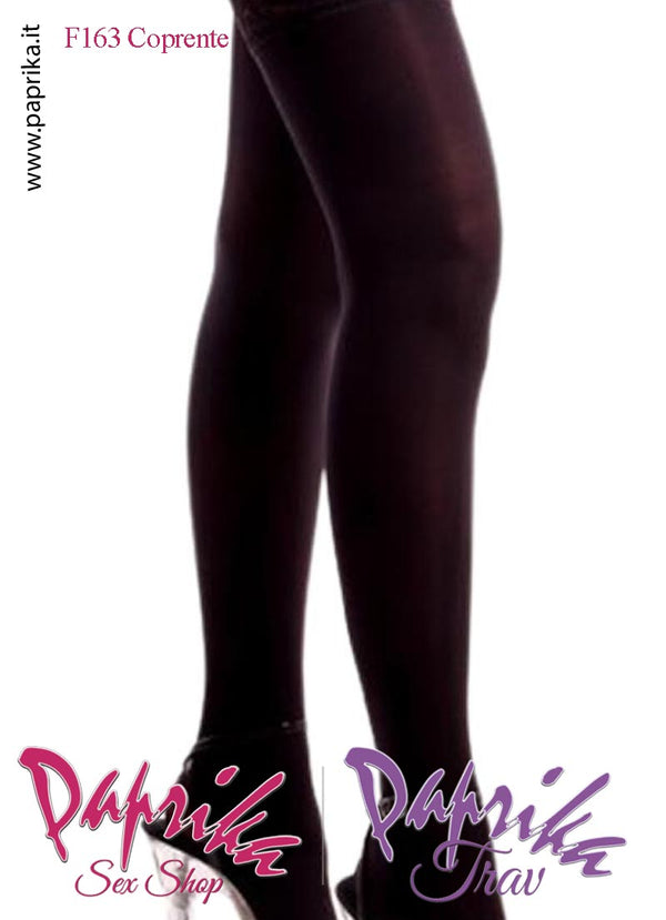 Collant Sexy Chiusi Piccola Velati Coprenti 40 Denari Elastico in Vita