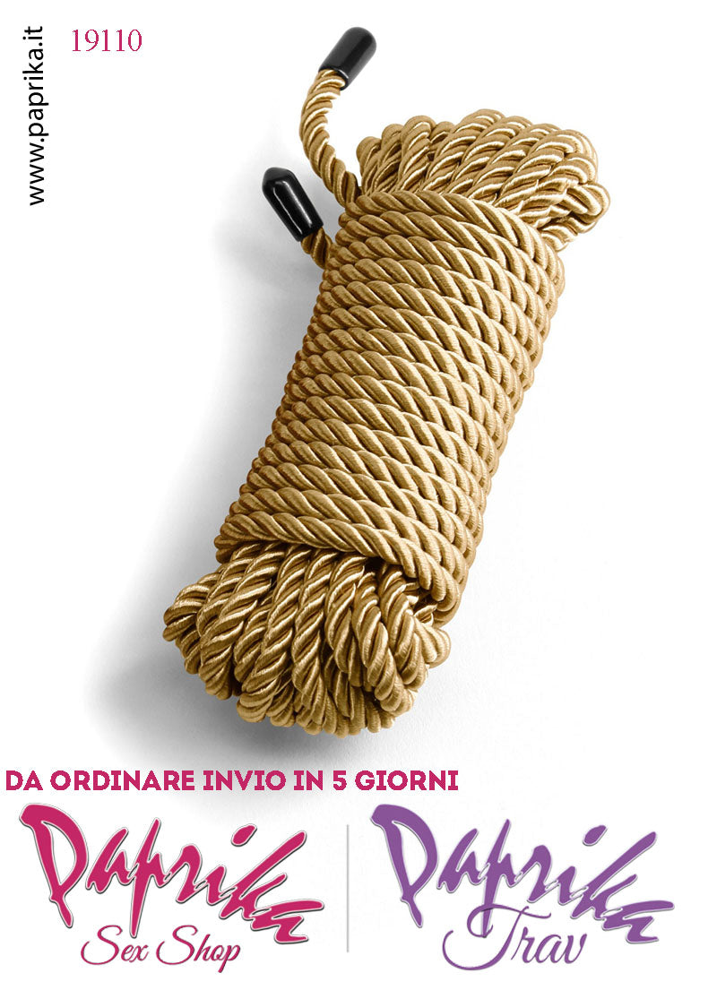 Corda Bondage Shibari Morbido Poliestere 7 Metri Ø 7 mm