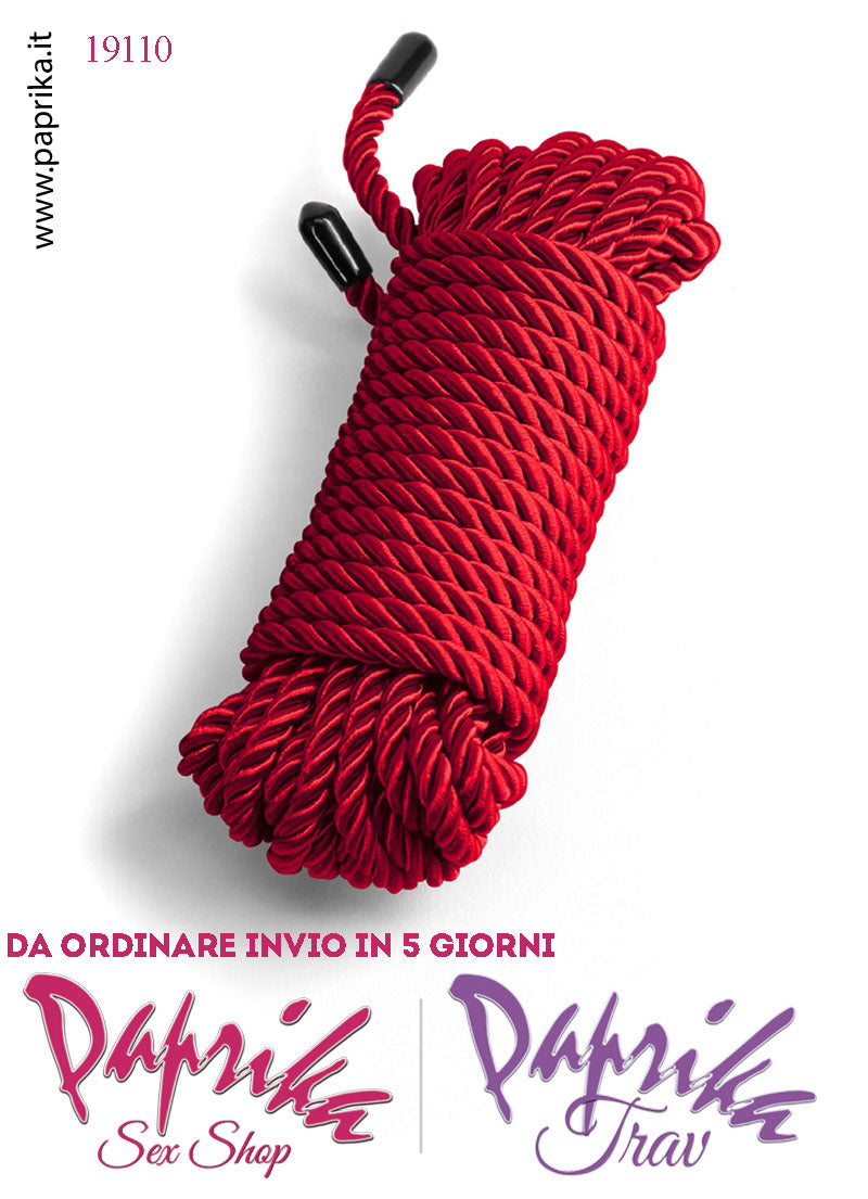 Corda Bondage Shibari Morbido Poliestere 7 Metri Ø 7 mm