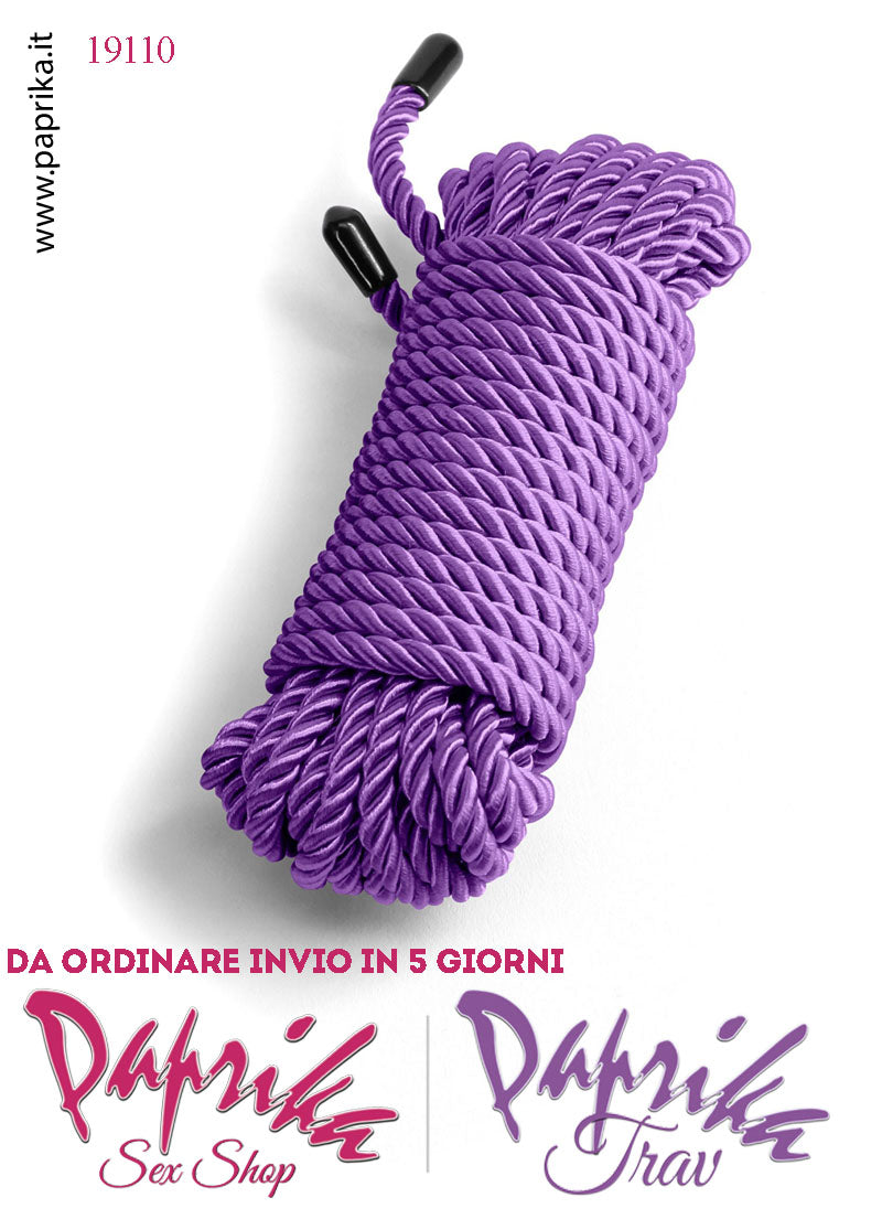 Corda Bondage Shibari Morbido Poliestere 7 Metri Ø 7 mm