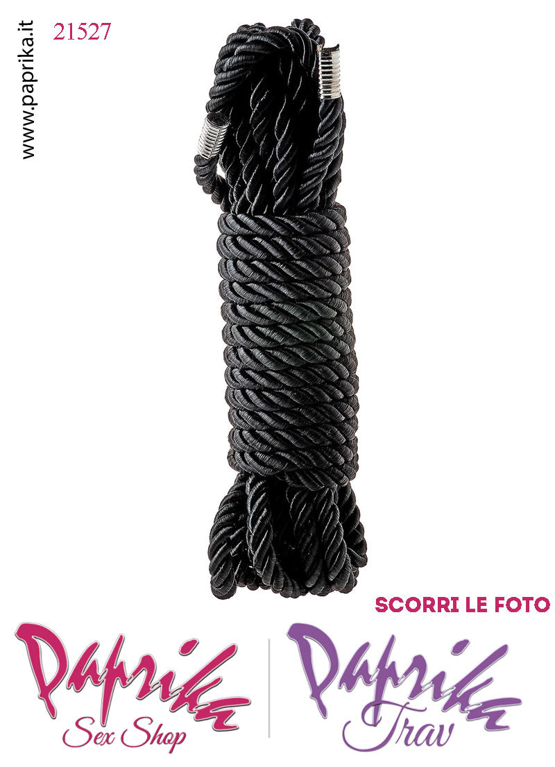 Corda Bondage Shibari Nylon Morbido 5 Metri Sottile Ø 6 mm
