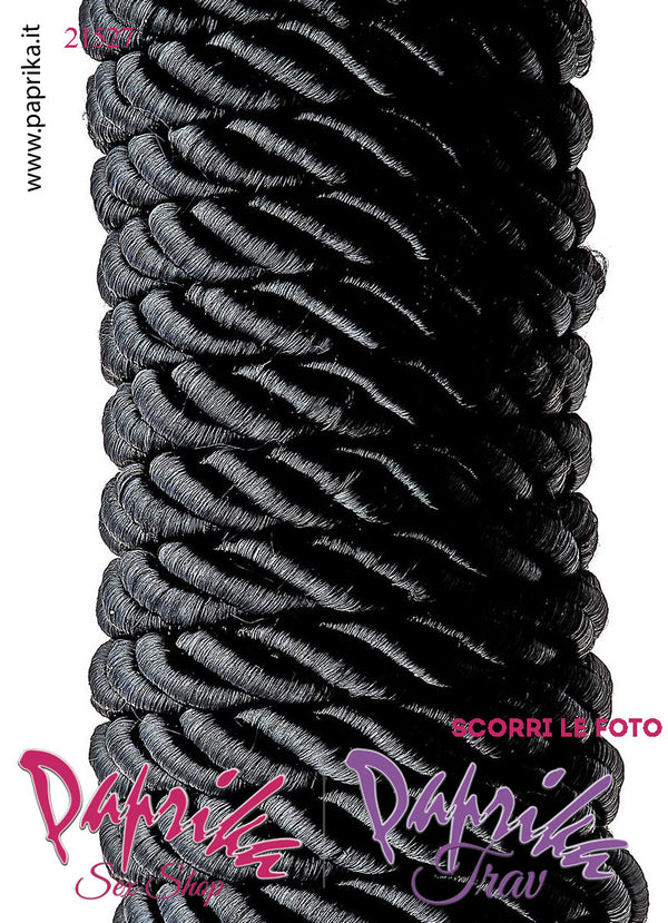 Corda Bondage Shibari Nylon Morbido 5 Metri Sottile Ø 6 mm