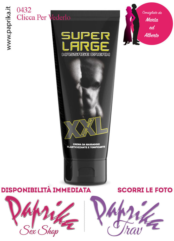 Crema Stimolante Volumizzante Sviluppante Super Large XXL