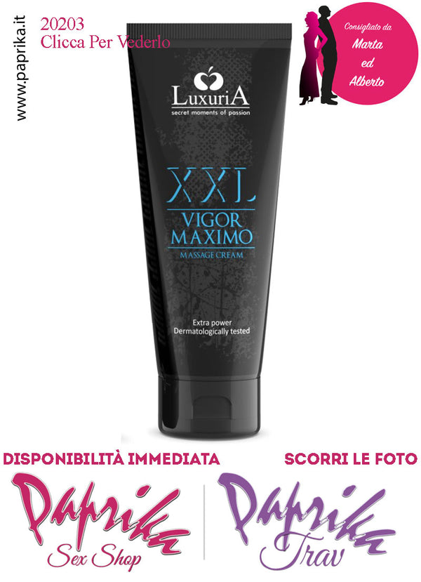 Crema Stimolante Volumizzante Sviluppante XXL Vigor Maximo