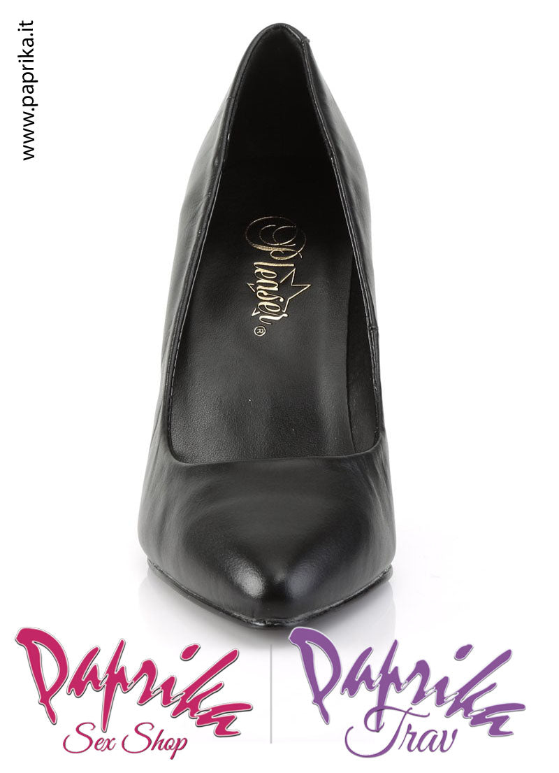 Décolleté Sexy Ecopelle Opaca Tacco 10.2 Largo Senza Zeppa
