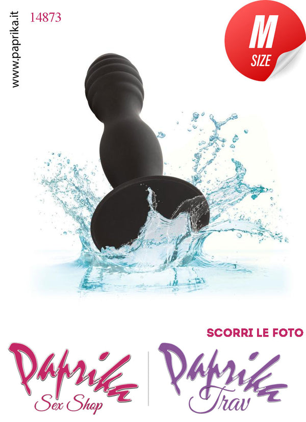 Dildo Anale Vaginale Medio Non Vibrante 16 cm Ø 33 Sagomato Ventosa