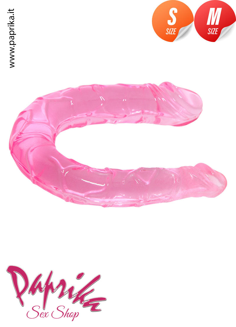 Dildo Fallo Doppia Penetrazione Pvc 11/12 cm Ø 22 Ø 34