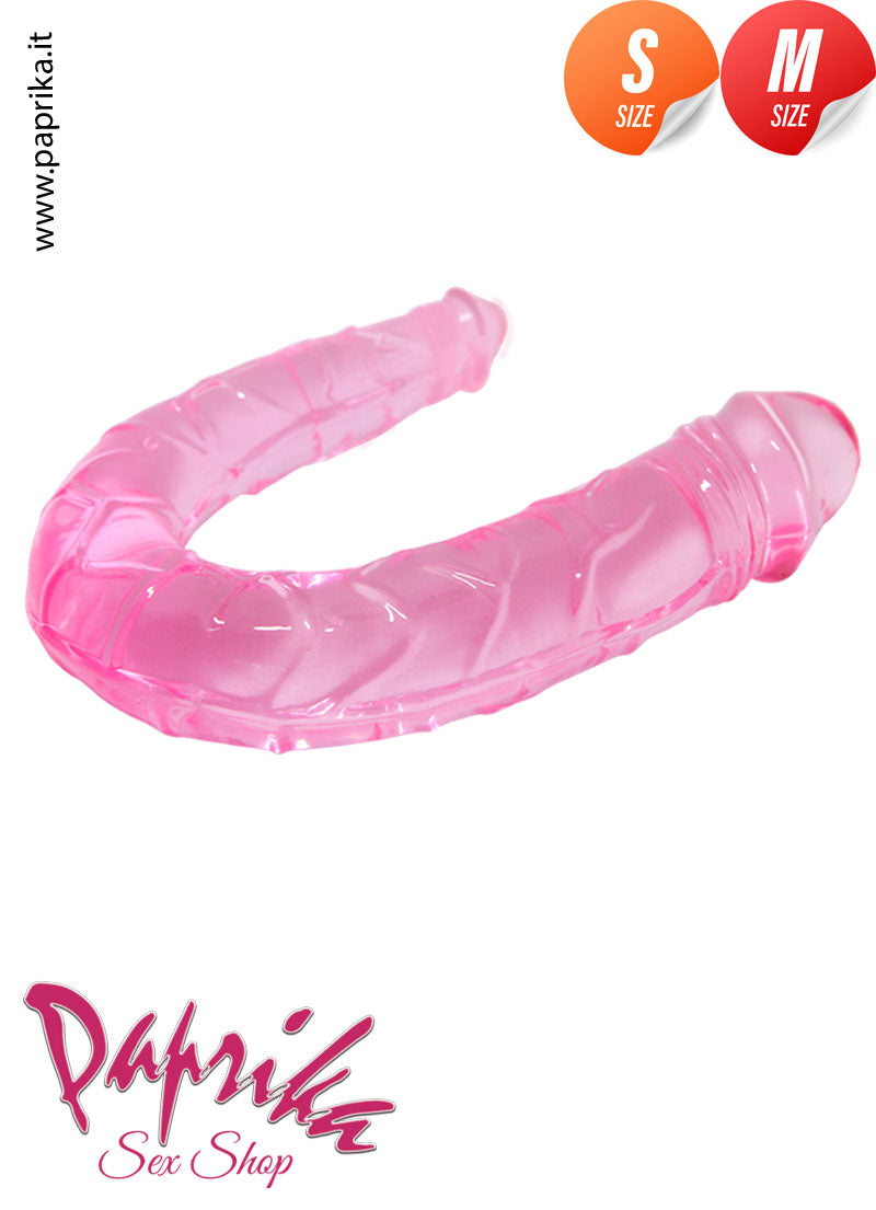 Dildo Fallo Doppia Penetrazione Pvc 11/12 cm Ø 22 Ø 34